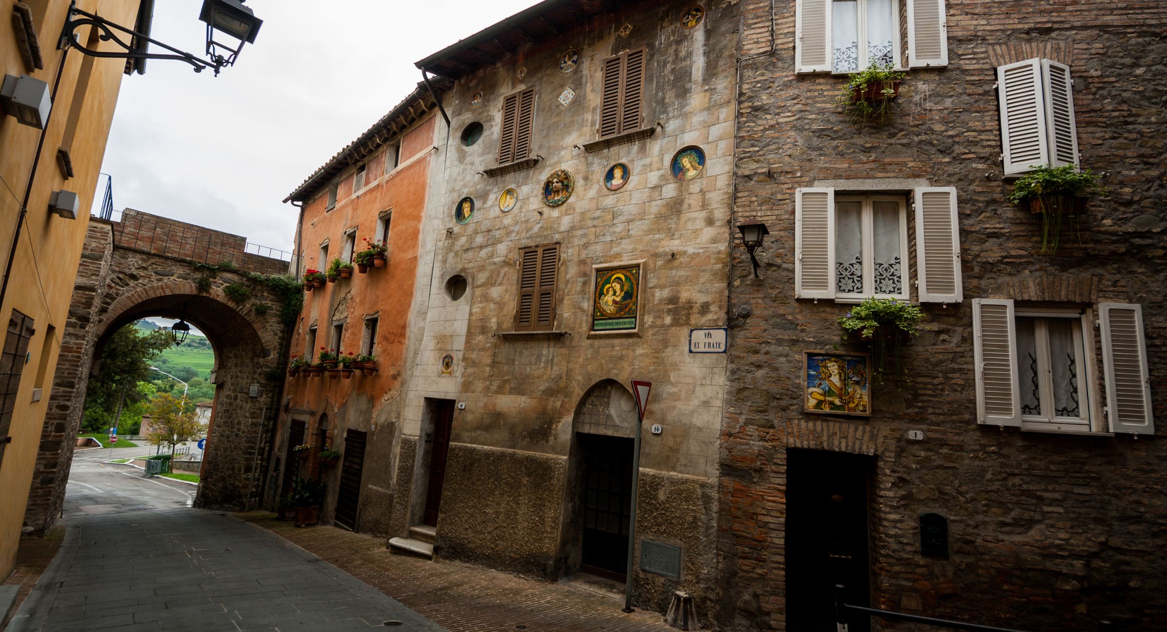 Traditional ceramic craftsmanship in Deruta, Umbria