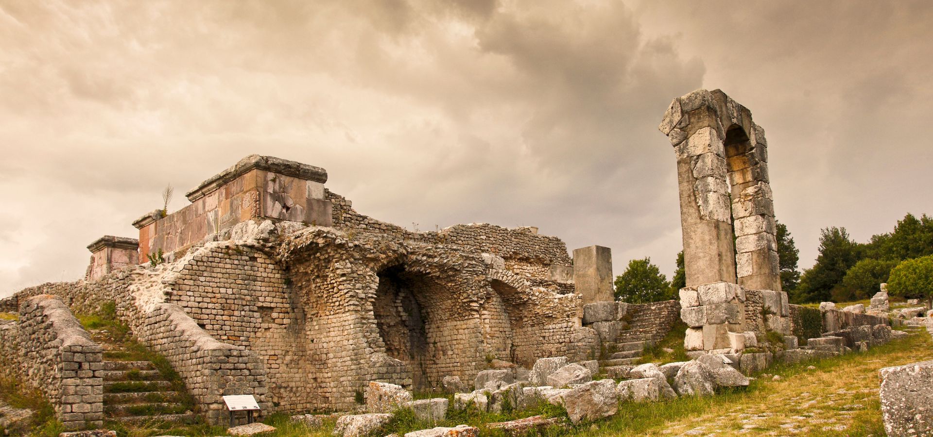 Archaeological site of Carsulae in Umbria