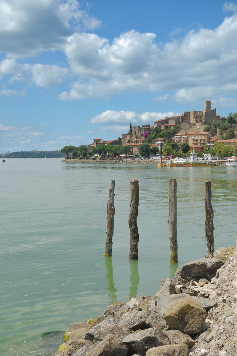View of Passignano sul Trasimeno