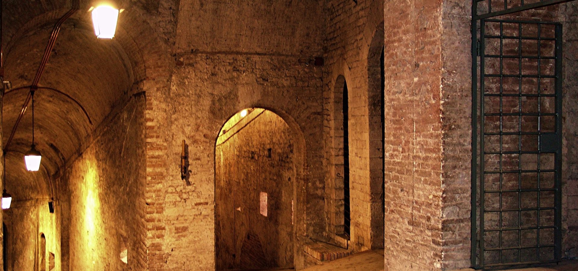 Historic underground passages of Rocca Paolina in Perugia