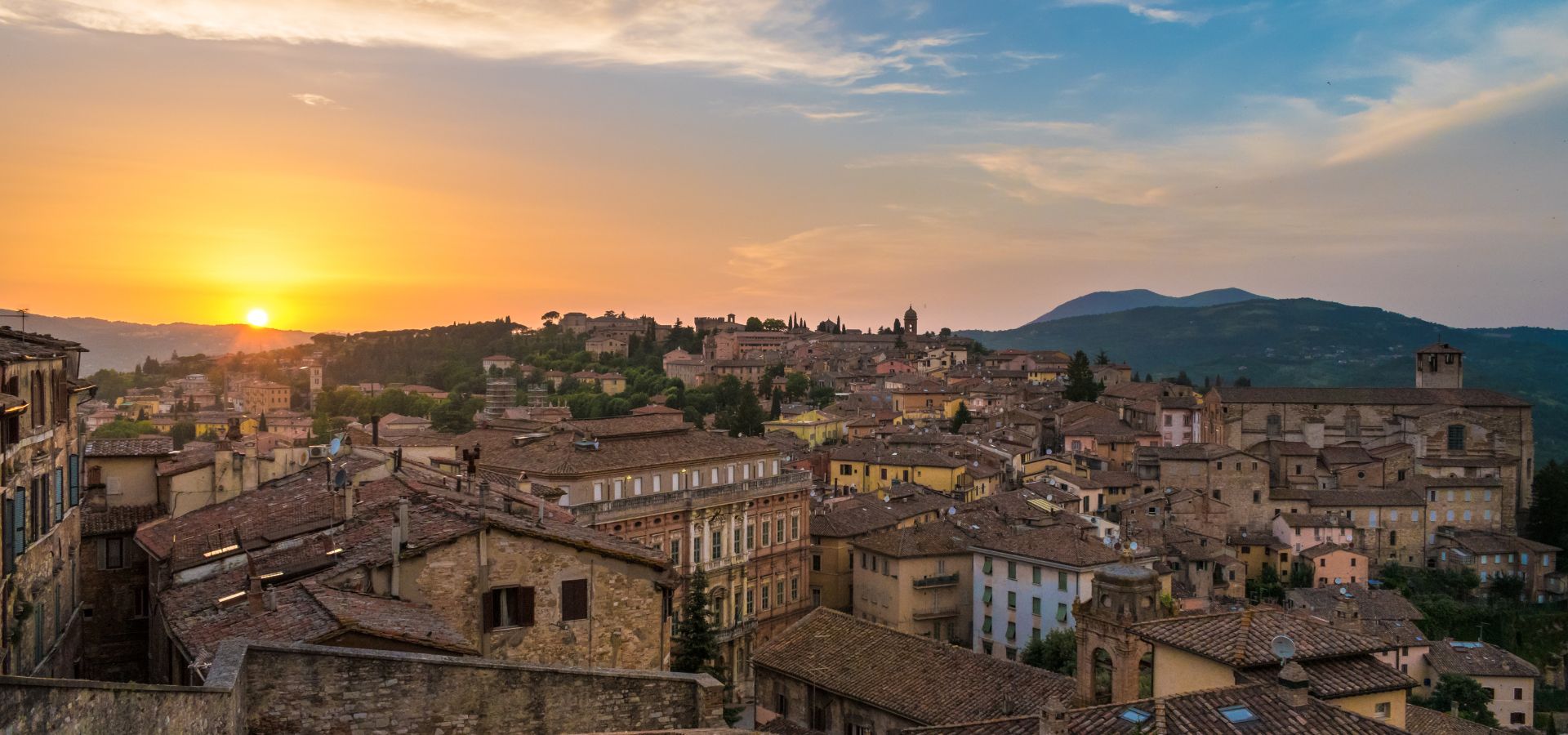 Historic centre of Perugia in Umbria