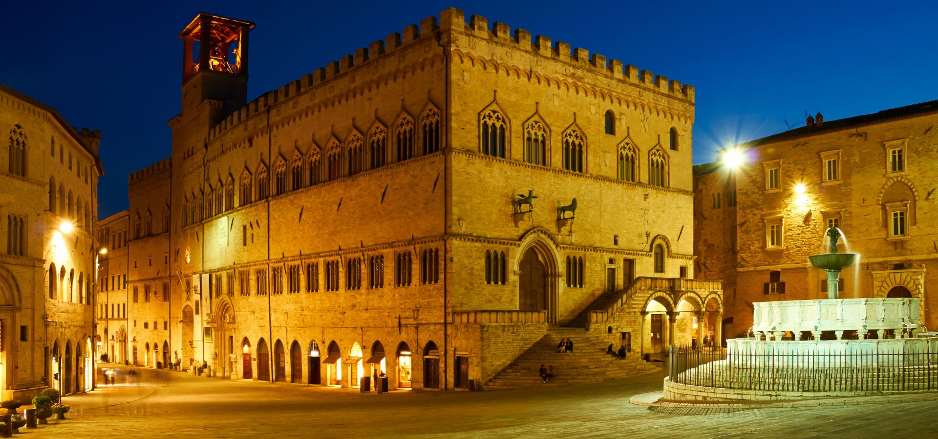 Historic centre of Perugia with its medieval architecture