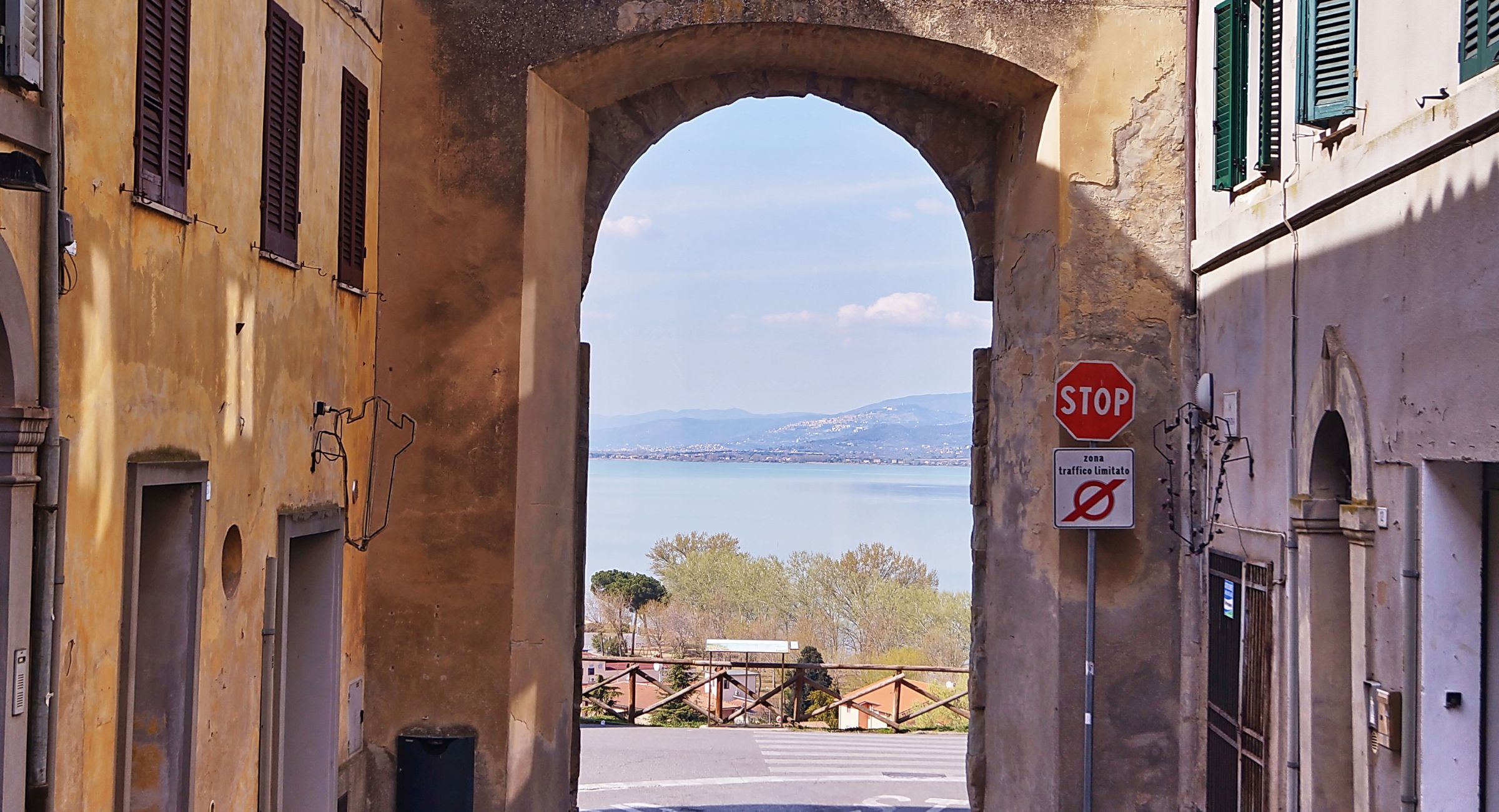 Historic Umbrian village in the Lake Trasimeno area